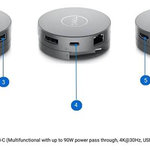 DELL DA310 USB-C Mobilný adaptér