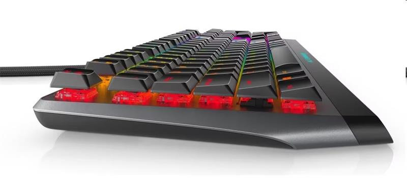 DELL Alienware 510K Low-profile RGB Mechanická herná klávesnica - Dark Side of the Moon 
