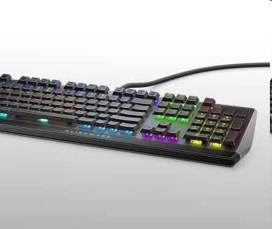 DELL Alienware 510K Low-profile RGB Mechanická herná klávesnica - Dark Side of the Moon 