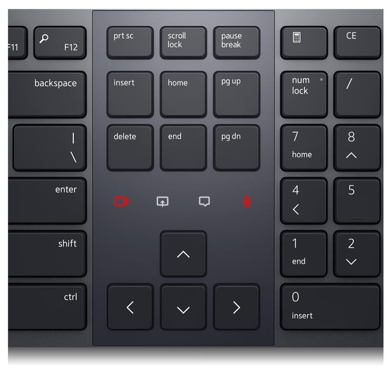 Klávesnica pre spoluprácu Dell Premier – KB900 - čeština / slovenčina (QWERTZ) - podsietená