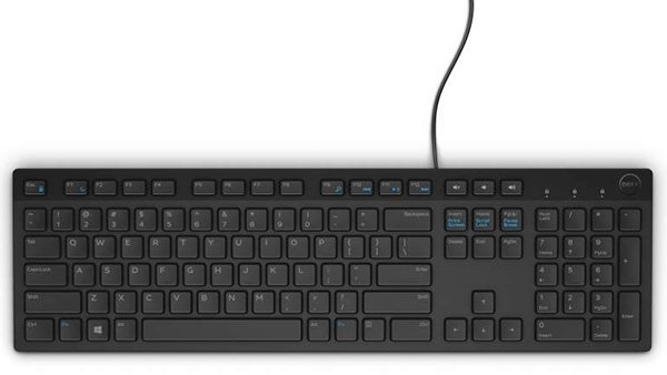 DELL KB813, SmartCard, USB klávesnica, SK layout, Black