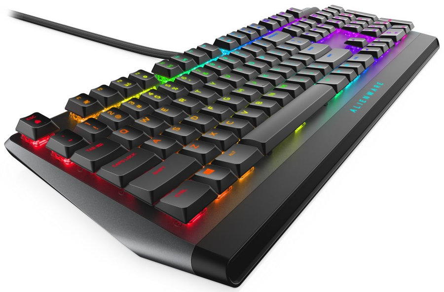 DELL klávesnice Alienware Low-profile RGB Mechanical Gaming Keyboard/  AW510K/ US/ Int./ mezinár./ Dark Side of th Moon
