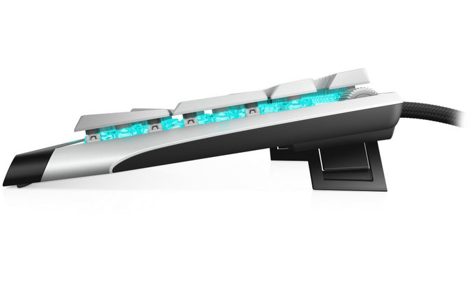 DELL klávesnice Alienware Low-profile RGB Mechanical Gaming Keyboard/  AW510K/ US/ Int./ mezinárodní/ Lunar Light