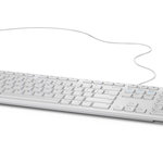 DELL klávesnice KB216/ multimediální/ německá/ GER/ DE/ USB/ drátová/ bílá