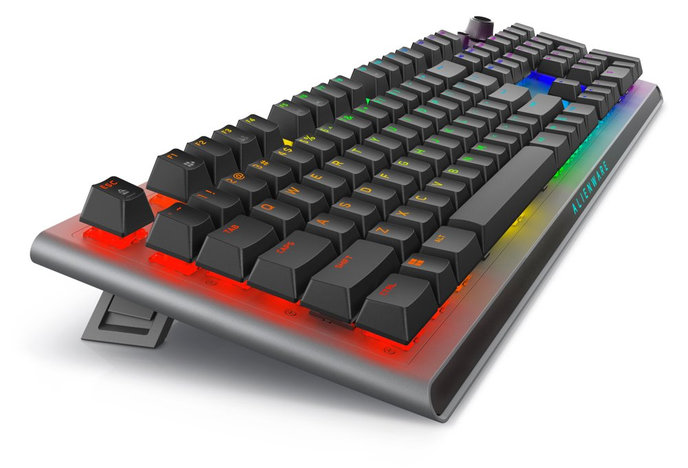 DELL klávesnice Alienware Tri-Mode Wireless Gaming Keyboard /  AW920K/ US/ Int./ mezinár./ Dark Side of th Moon)