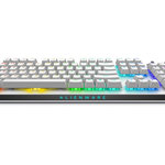 DELL klávesnice Alienware Tri-Mode Wireless Gaming Keyboard (/  AW920K/ US/ Int./ mezinár./ Lunar Light)