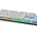 DELL klávesnice Alienware Tri-Mode Wireless Gaming Keyboard (/  AW920K/ US/ Int./ mezinár./ Lunar Light)