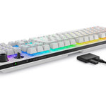 DELL klávesnice Alienware Tri-Mode Wireless Gaming Keyboard (/  AW920K/ US/ Int./ mezinár./ Lunar Light)