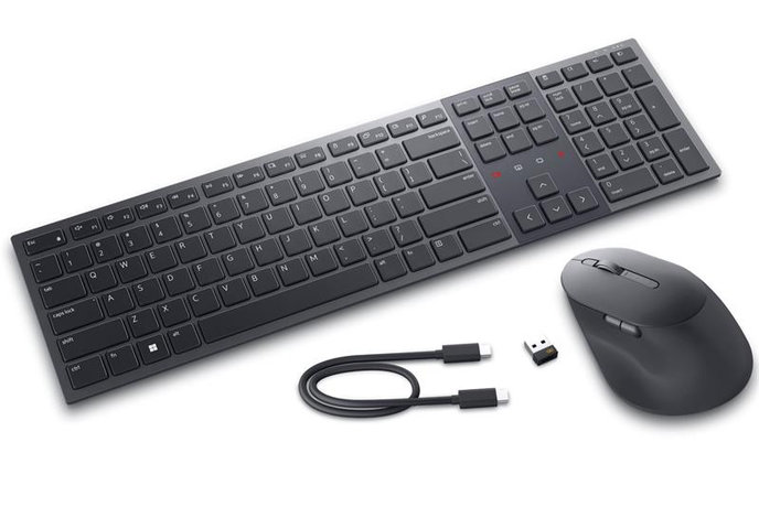 DELL KM900 bezdrátová klávesnice a myš ( Premier Collaboration Keyboard ) US/ mezinárodní