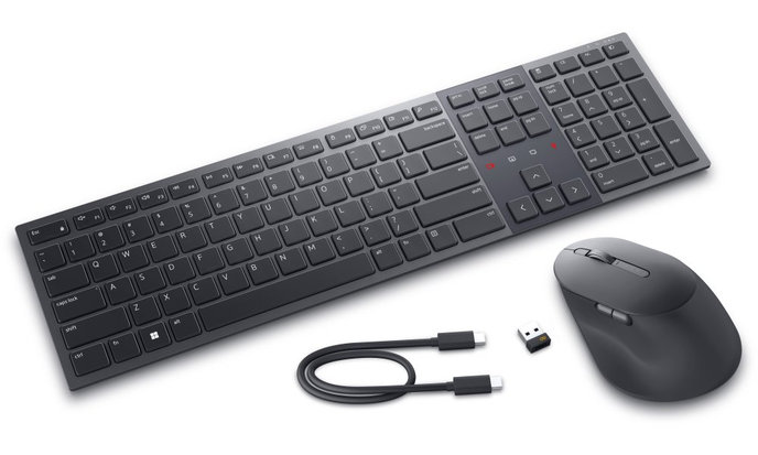 DELL KM900 bezdrátová klávesnice a myš( Premier Collaboration Keyboard ) GER/ německá