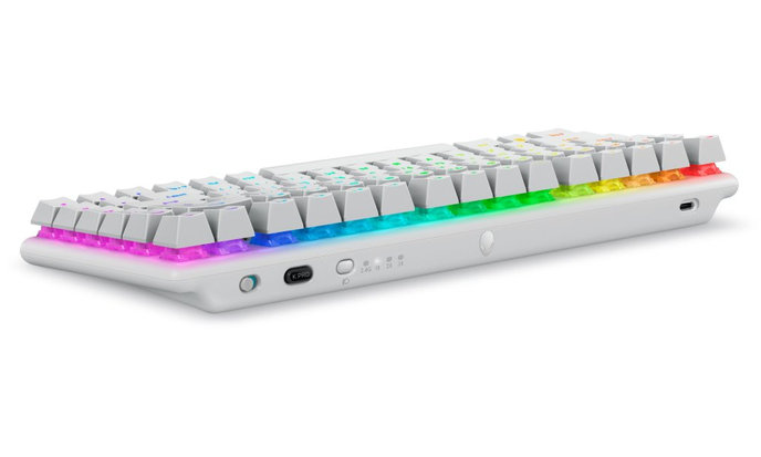 DELL klávesnice Alienware Pro Wireless Gaming Keyboard / US/ Int./ mezinár./ (Lunar Light)