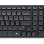 DELL KM555/ Česká/ Slovenská/ bezdrátová tichá klávesnice + myš/ USB/ černá