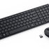 DELL KM555/ Česká/ Slovenská/ bezdrátová tichá klávesnice + myš/ USB/ černá
