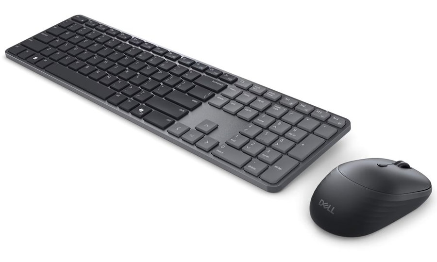 DELL KM726 bezdrátová klávesnice a myš US/ mezinárodní - černá