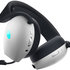 DELL AW720H/ Alienware Dual-Mode Wireless Gaming Headset/ bezdrátová sluchátka s mikrofonem/ stříbrné