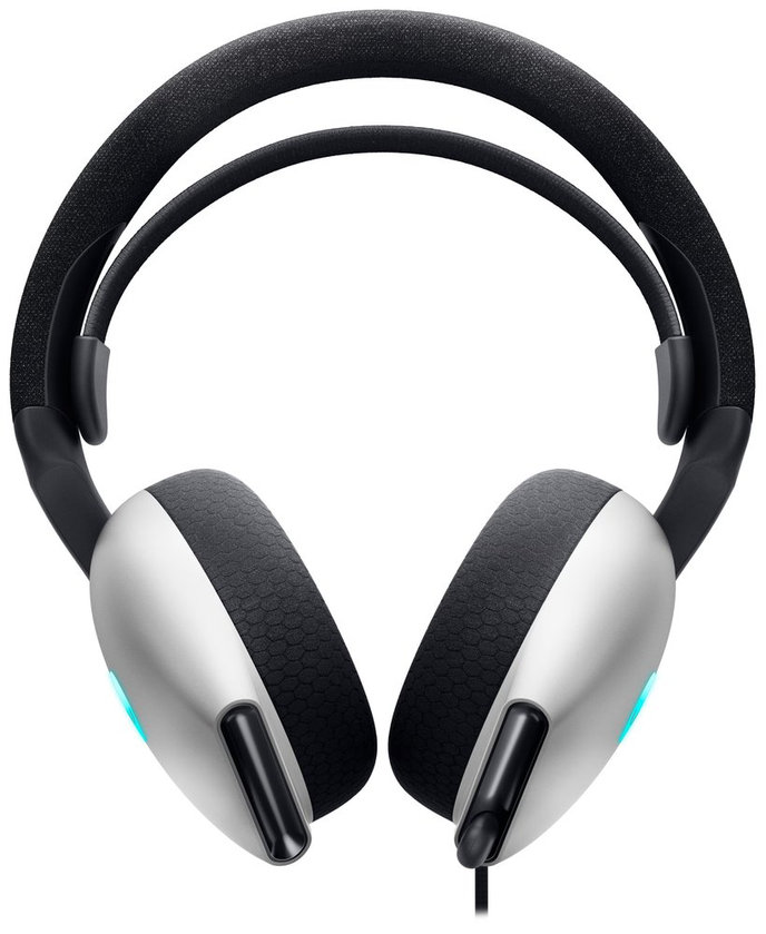 DELL náhlavní souprava  AW520H/ Wired gaming Headset/ sluchátka + mikrofon/ bílá