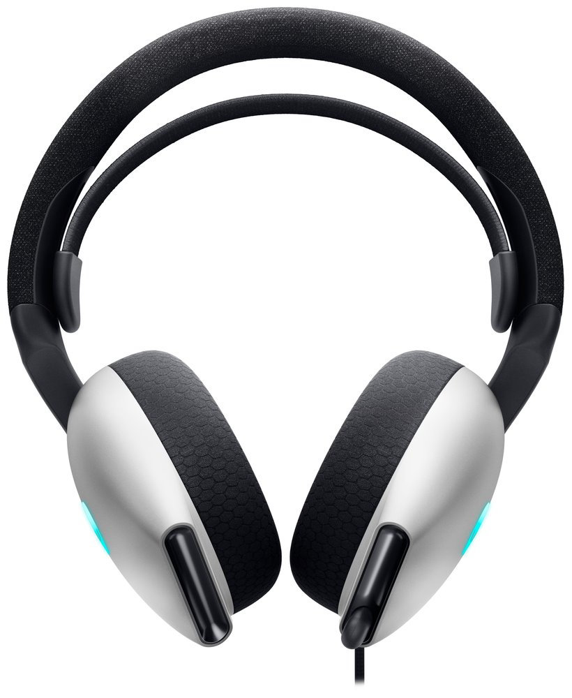 DELL náhlavní souprava  AW520H/ Wired gaming Headset/ sluchátka + mikrofon/ bílá