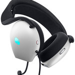 DELL náhlavní souprava  AW520H/ Wired gaming Headset/ sluchátka + mikrofon/ bílá