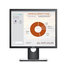 DELL P1917S, 19", IPS LCD, W-LED, 1280x1024, 5:4, 8ms, 1000:1, 250cd, VGA, HDMI, DP, USB 2.0, 3.0, Black