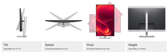 Dell Pro 32 Plus 4K USB-C Hub Monitor - P3225QE