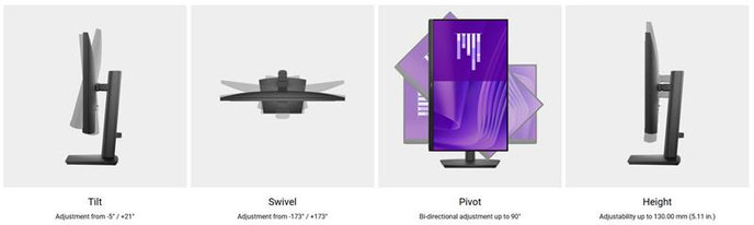 Dell Pro / E2425HSM / 23,8" / IPS / FHD / 100Hz / 5ms / Black / 3Yr