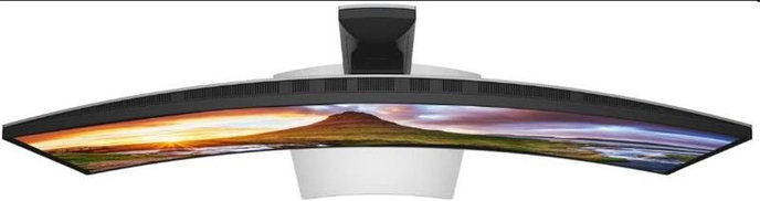 DELL U3824DW, 38", CURVED IPS Black, WQHD+ 3840x1600, 21:9, 5ms, 2000:1, 300cd, 2x HDMI, DP, USB-C, RJ45, Silver