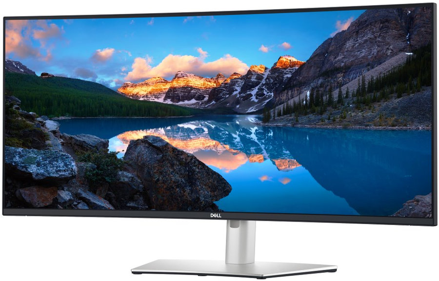 DELL U3824DW, 38", CURVED IPS Black, WQHD+ 3840x1600, 21:9, 5ms, 2000:1, 300cd, 2x HDMI, DP, USB-C, RJ45, Silver