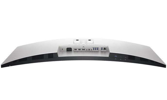 DELL U3824DW, 38", CURVED IPS Black, WQHD+ 3840x1600, 21:9, 5ms, 2000:1, 300cd, 2x HDMI, DP, USB-C, RJ45, Silver