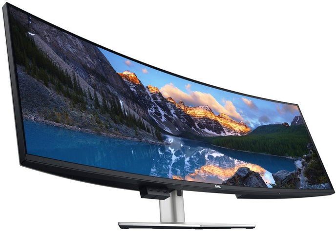 DELL U4924DW UltraSharp curved/ 49" WLED/ 32:9/ 5120x1440/ 5K/ 2000:1/ 8ms/ IPS/ HDMI/ USB-C/ DP/ USB/ RJ45/ 3Y Basic
