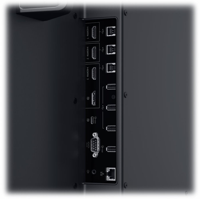 DELL P6524QT Touch/ 65" LED/ 16:9/ 3840x2160/ 1300:1/ 9ms/ USB-C/ 3x HDMI/ DP/ 4x USB/ RJ45/ COM/ repro/ 3Y Basic on-site