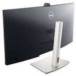 DELL P3424WEB 34" Curved Conferencing Monitor IPS, 3440x1440, 21:9, 1000:1, 300cd, 5ms, DP, HDMI, LAN, USB-C Hub, Black 