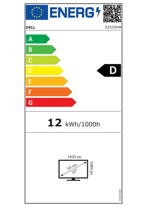DELL Pro E2225HM / 21,5" LED/ 16:9/ FHD 1920x1080/ 3000:1/ 5ms/ VA/ VGA/ DP/ HDMI/ černý/ 3Y Basic on-site