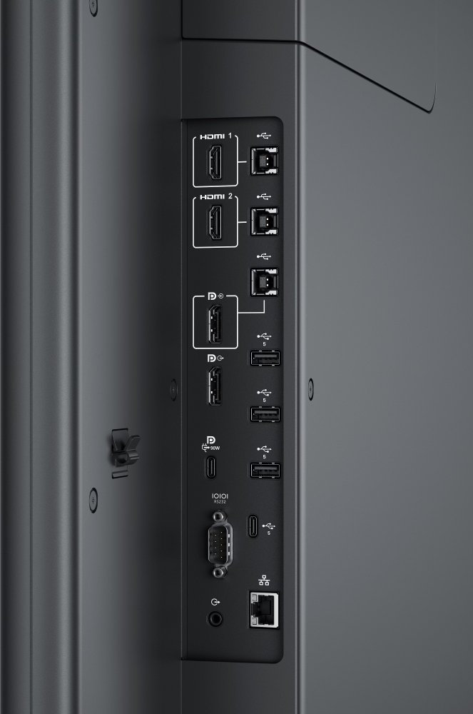 DELL Pro 75 Plus P7525QT Touch/ 75" LED/ 16:9/ 3840x2160/ 1200:1/ 8ms/ 4K/ 2xDP/ 2x HDMI/ 3xUSB/ USB-C/ RJ45/ COM/ 3Y Bas