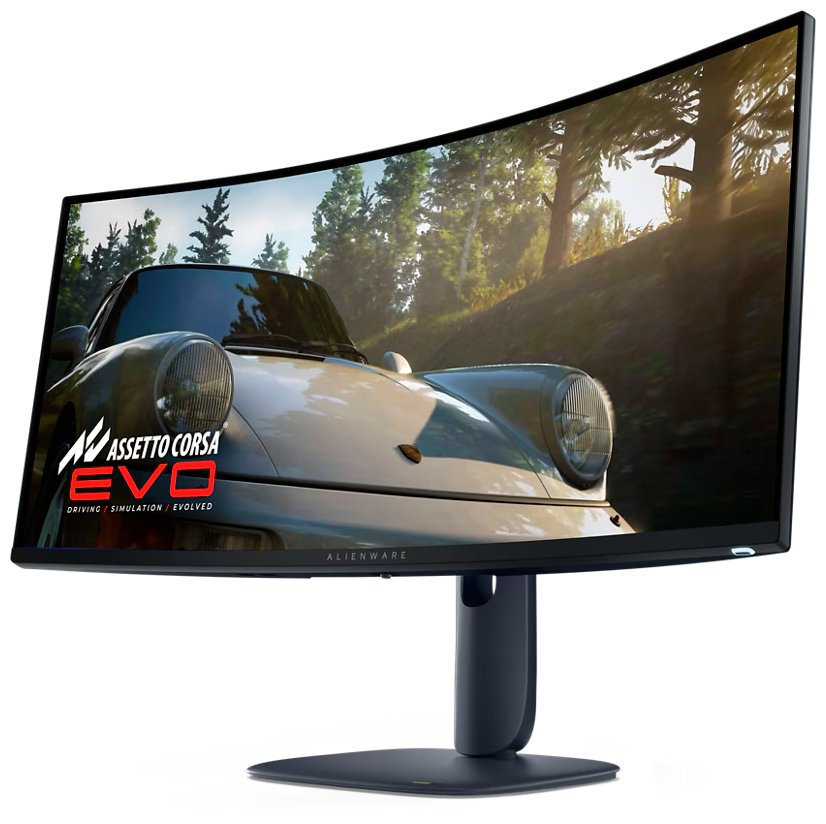 DELL AW3425DW/ Alienware curved / 34" LED/ 21:9/ QD-OLED/ 3440 x 1440/ 240Hz/ 0.03ms/ 1x USB/ USB-C/ 1x DP/ 2x HDMI/ 3Y Bas