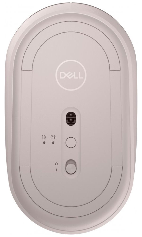 DELL myš MS3320W/ optická/ bezdrátová/ růžová