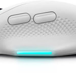 DELL myš Alienware Wireless Gaming Mouse AW620M / bezdrátová/ stříbrná