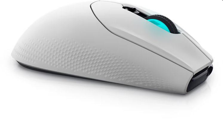 DELL myš Alienware Wireless Gaming Mouse AW620M / bezdrátová/ stříbrná