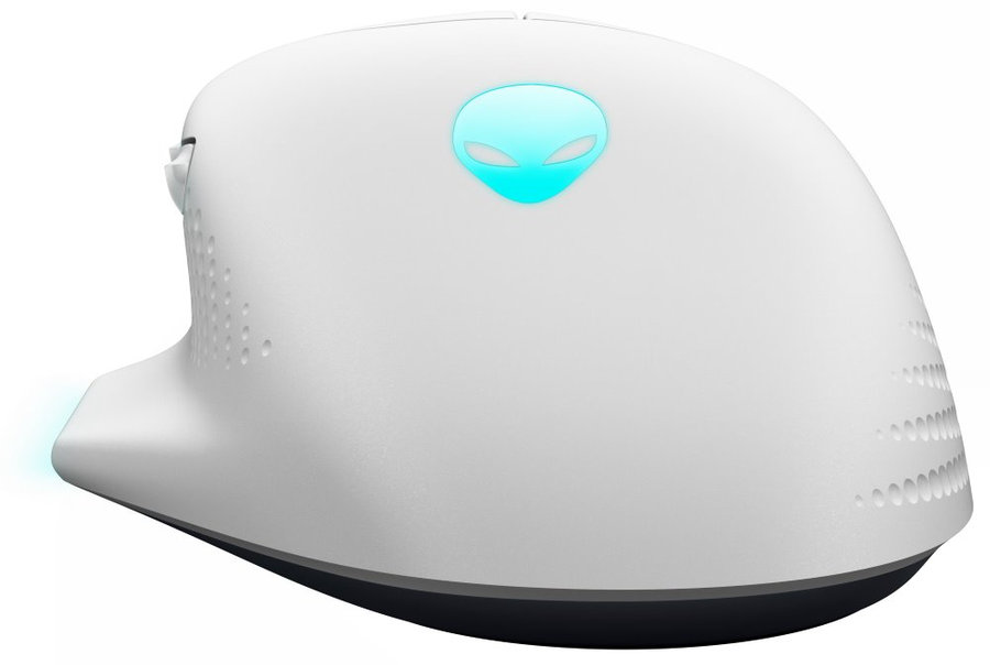 DELL myš Alienware Wireless Gaming Mouse AW620M / bezdrátová/ stříbrná