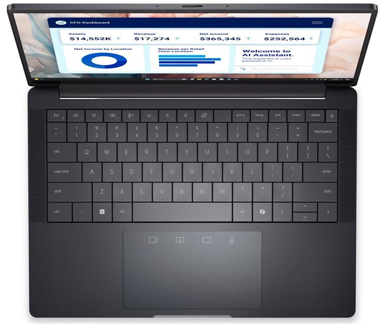 Dell Pro 14 Premium PA14250/ U7-266V/ Evo/ 16GB/ 512GB SSD/ 14" FHD+/ IRCam/ FgrPr/ 3Cell/ No AC/ WLAN/ vPro/ Win11Pro/ 3Y PS