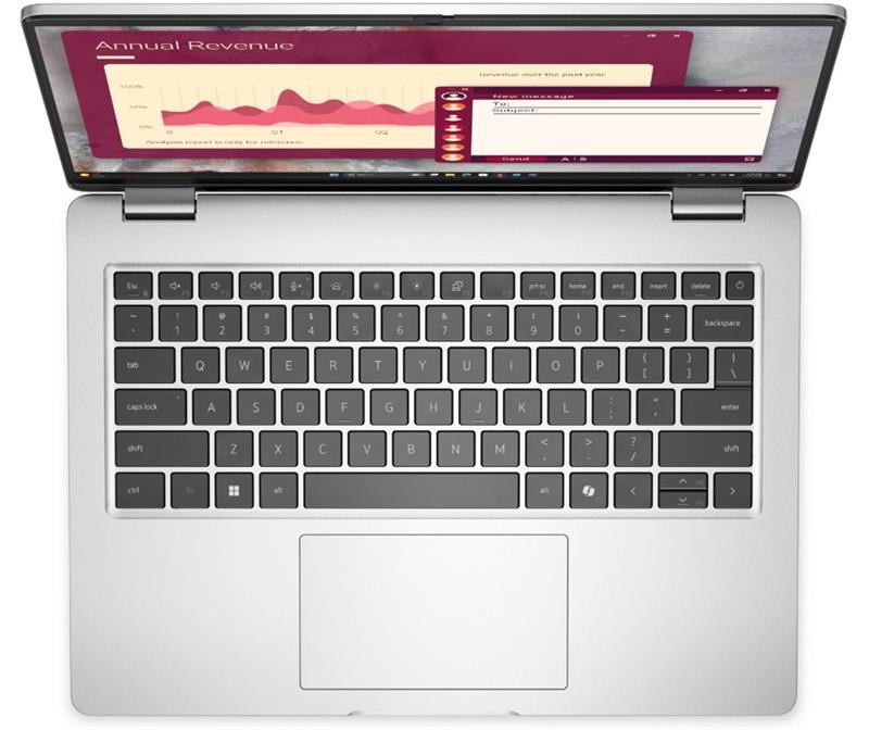 Dell Pro 14 PC14250 U7-255U 32GB 512GB SSD 14" FHD+  IR Cam & Mic FgrPr 3 Cell 65W WLAN Backlit Kb W11Pro 3Y ProSpt