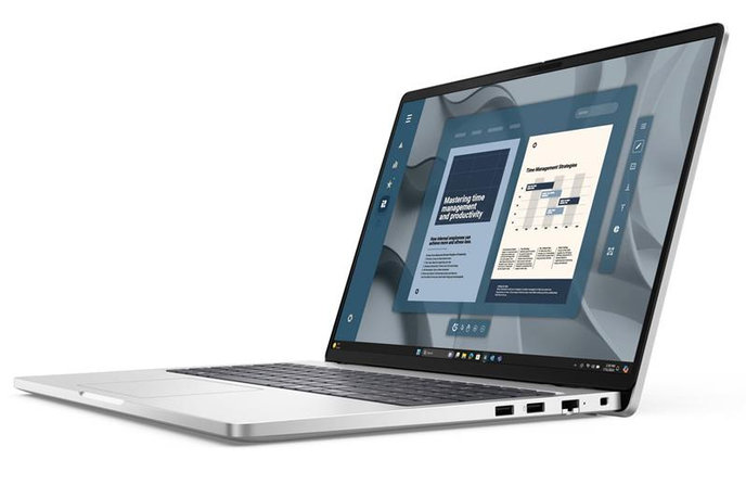 Dell Pro 16 PC16255 AMD Ryzen AI 5 340 16GB 512GB SSD 16" FHD+ IR Cam Fpr 3 Cell no AC WLAN Backlit Kb W11Pro 3Y PS