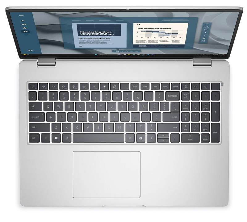 Dell Pro 16 PC16255 AMD Ryzen AI 5 340 16GB 512GB SSD 16" FHD+ IR Cam Fpr 3 Cell no AC WLAN Backlit Kb W11Pro 3Y PS