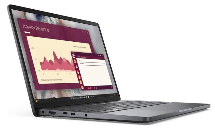 Dell Pro 14 PC14250 / 7-150U / 16GB / 512GB / 14" FHD+ / IrCam / FgrPr/ 3 Cell/ No AC/ WLAN/ W11Pro/ 3Y ProSpt