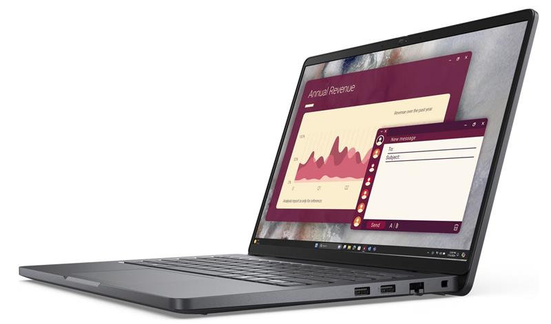 Dell Pro 14 PC14250 / 7-150U / 16GB / 512GB / 14" FHD+ / IrCam / FgrPr/ 3 Cell/ No AC/ WLAN/ W11Pro/ 3Y ProSpt