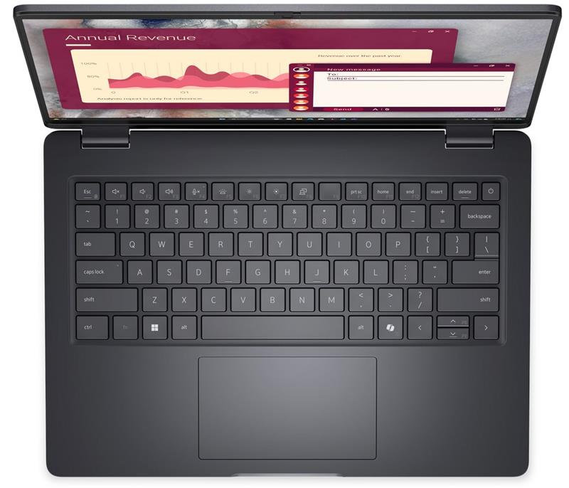 Dell Pro 14 PC14250 / 7-150U / 16GB / 512GB / 14" FHD+ / IrCam / FgrPr/ 3 Cell/ No AC/ WLAN/ W11Pro/ 3Y ProSpt