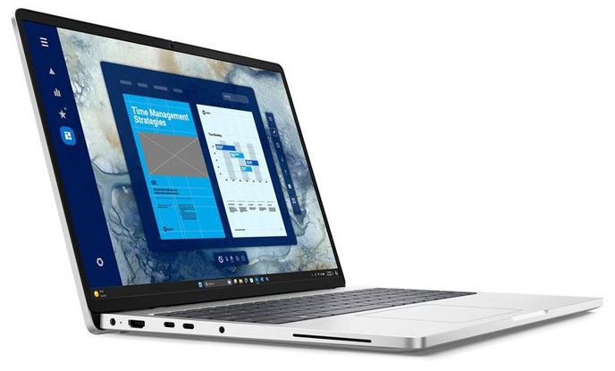 Dell Pro 16 PC16250 U7-255U 16GB 512GB SSD 16" FHD+  IR Cam & Mic FgrPr 3 Cell 65W WLAN Backlit Kb W11Pro 3Y ProSpt