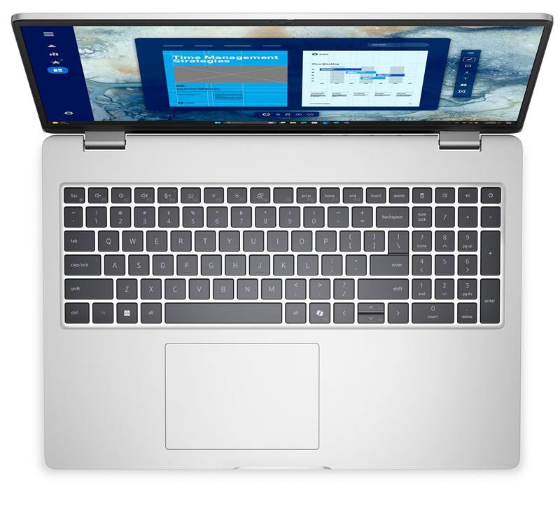 Dell Pro 16 PC16250 U7-255U 16GB 512GB SSD 16" FHD+  IR Cam & Mic FgrPr 3 Cell 65W WLAN Backlit Kb W11Pro 3Y ProSpt