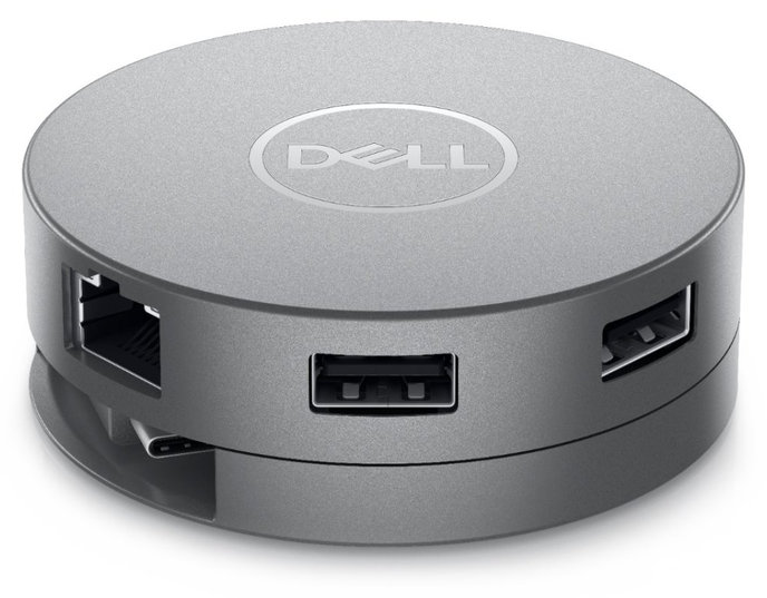 DELL mobilní adaptér DA310/ USB-C/ na HDMI/ DisplayPort/ VGA/ Ethernet RJ-45/ 2x USB 3.0/ replikátor portů