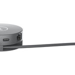 DELL mobilní adaptér DA305/ USB-C/ na HDMI/ DisplayPort/ Ethernet RJ-45/ 2x USB 3.1/ replikátor portů