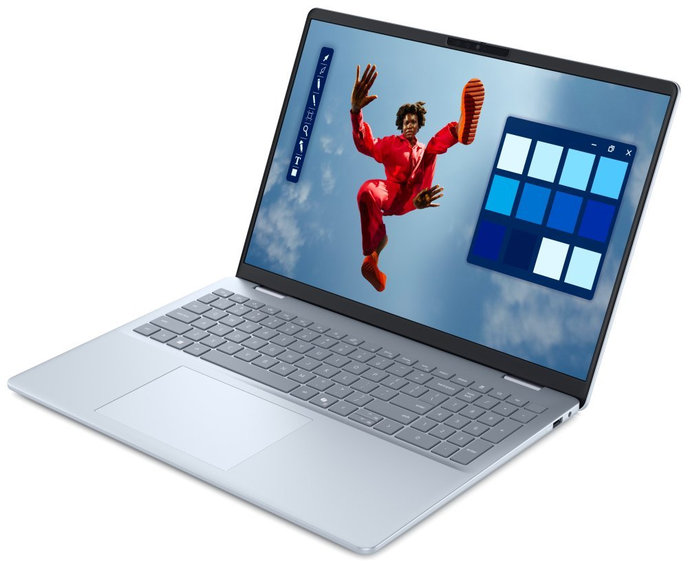 DELL 16 Plus DB16250/ Core Ultra 7 256V/ 16GB/ 512GB SSD/ 16" 2.5K/ FPR/ US KB/ W11Pro/ modrý/ 3Y PS NBD on-site